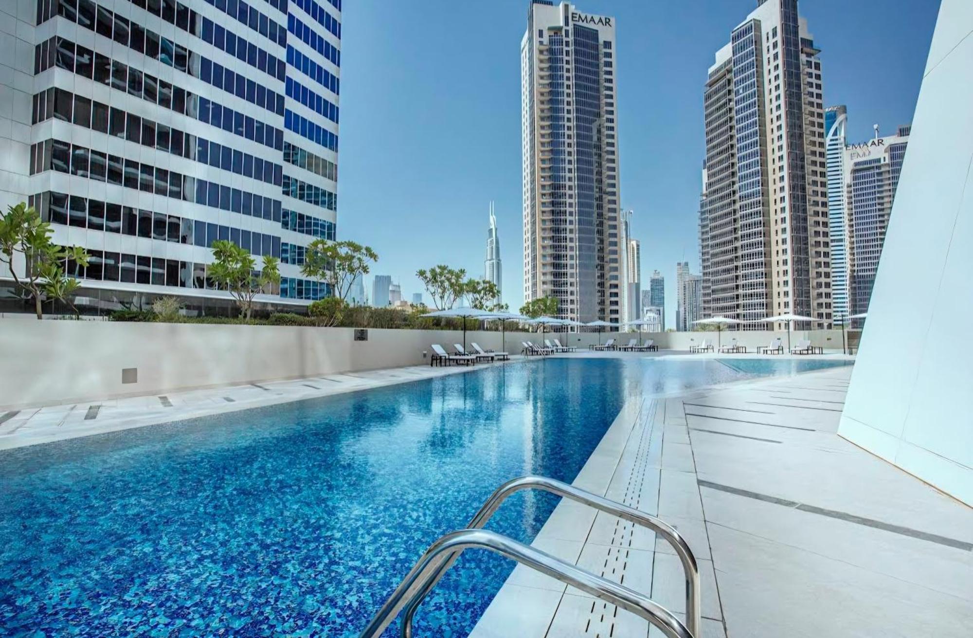 Luxury With Burj Khalifa View - Marquise Square Tower Dubai